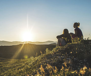 Under The Midnight Sun In Swedish Lapland