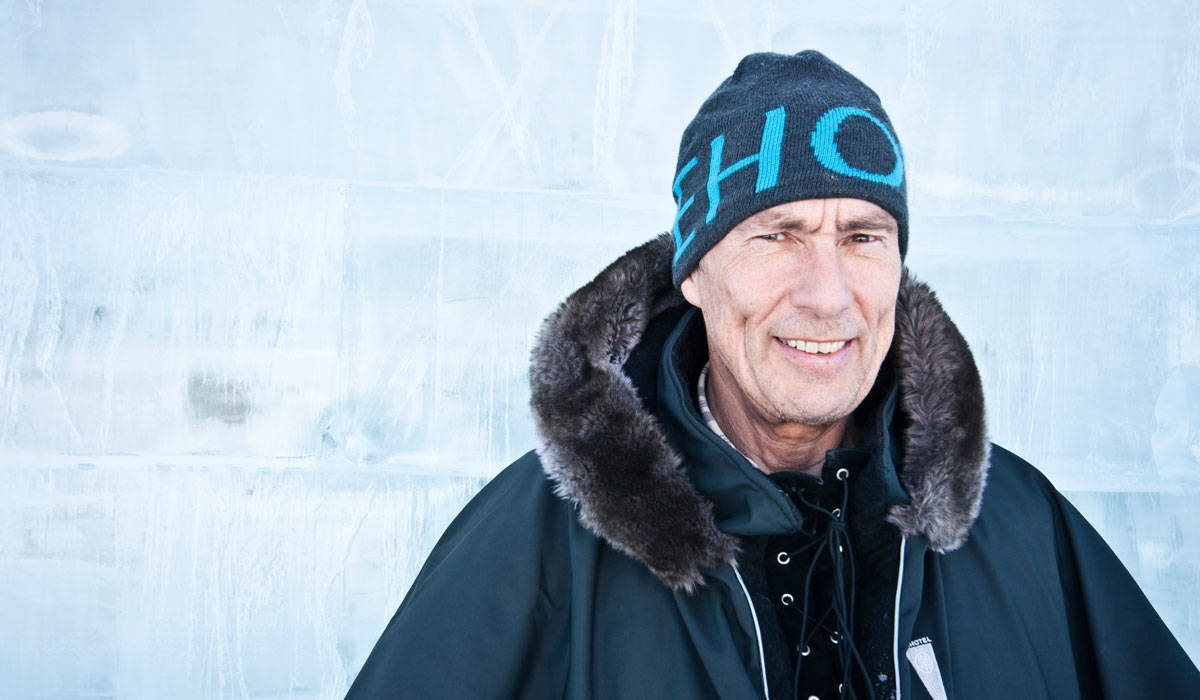 Yngve Bergqvist, penemu Icehotel Swedia