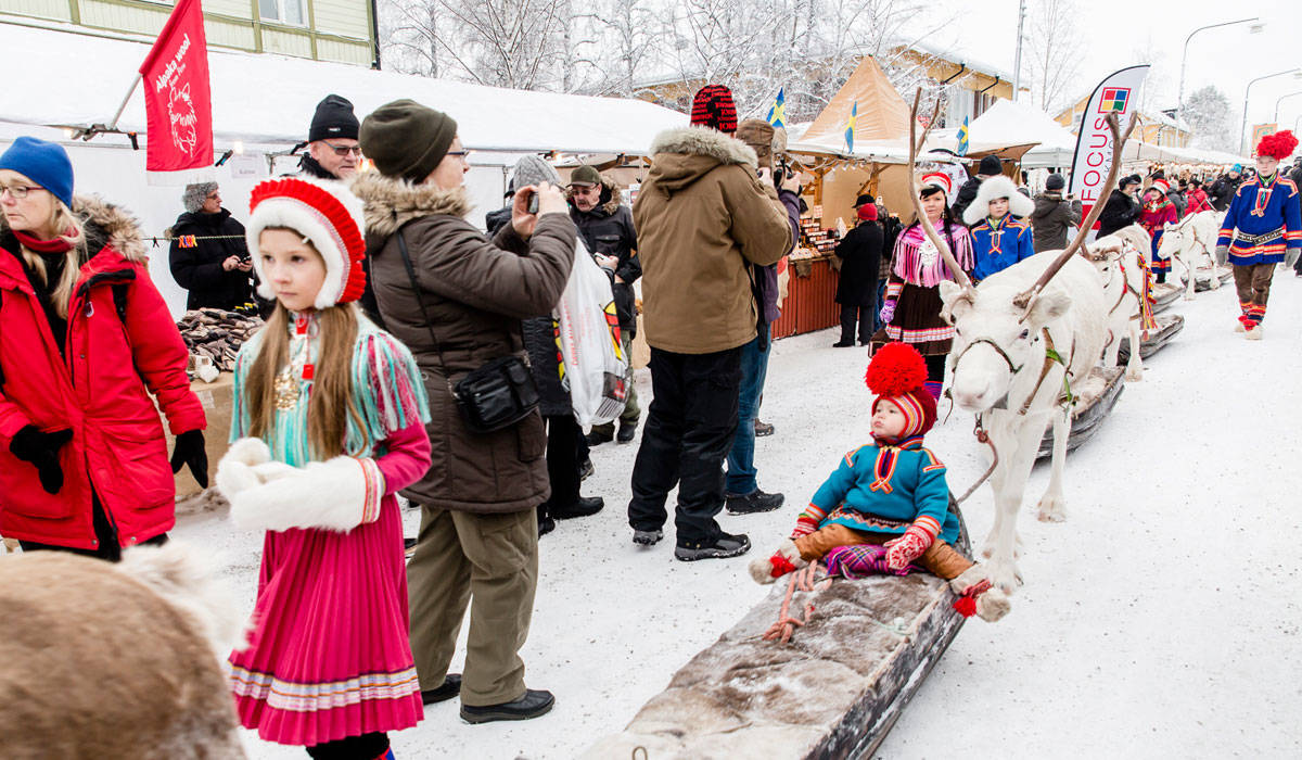 Jokkmokk Winter Market with a taste of history and nature Swedish