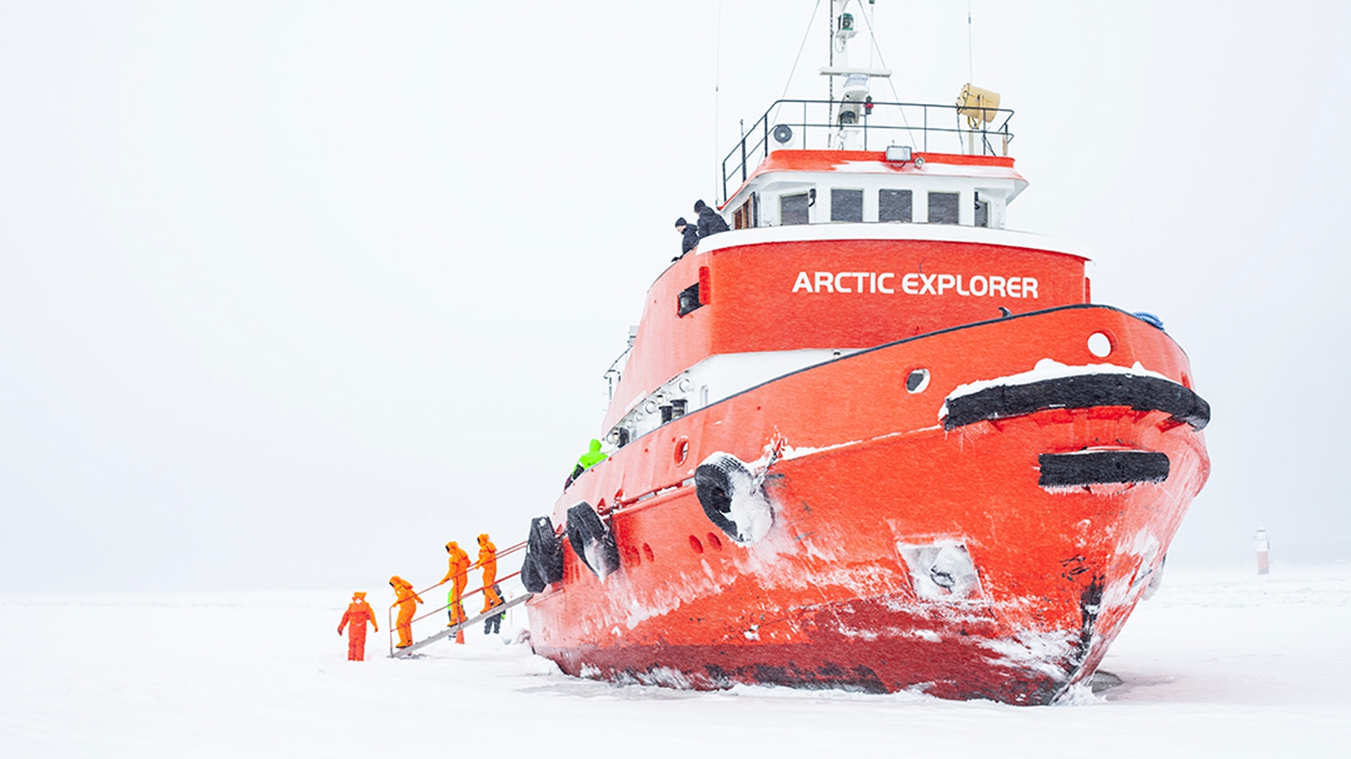 How do Icebreaker Ships Work? - Polar Explorer Icebreaker